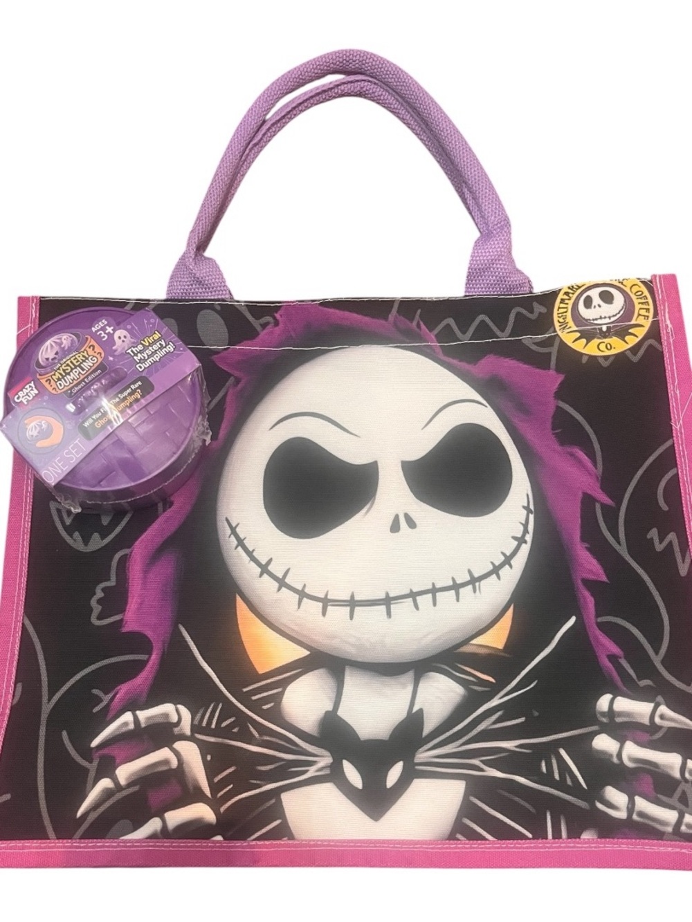 The Nightmare Before Christmas Jack Skellington Tote Bag - Halloween Dumpling